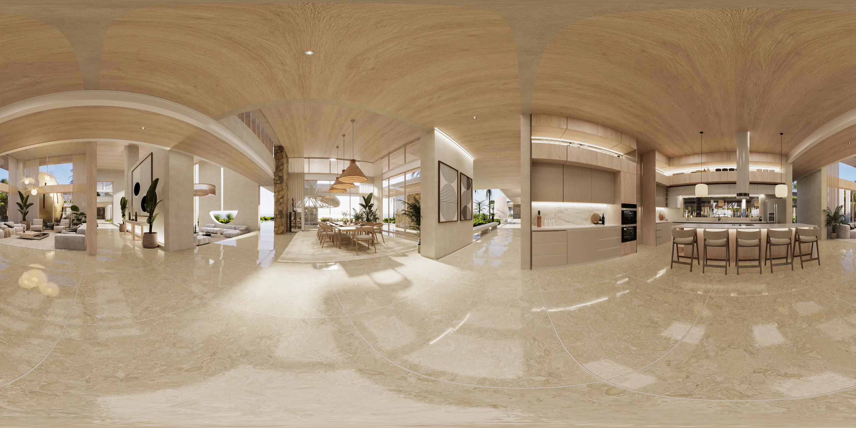 3·6 — Casa Mila: panorámica interactiva 360°, Asturias
